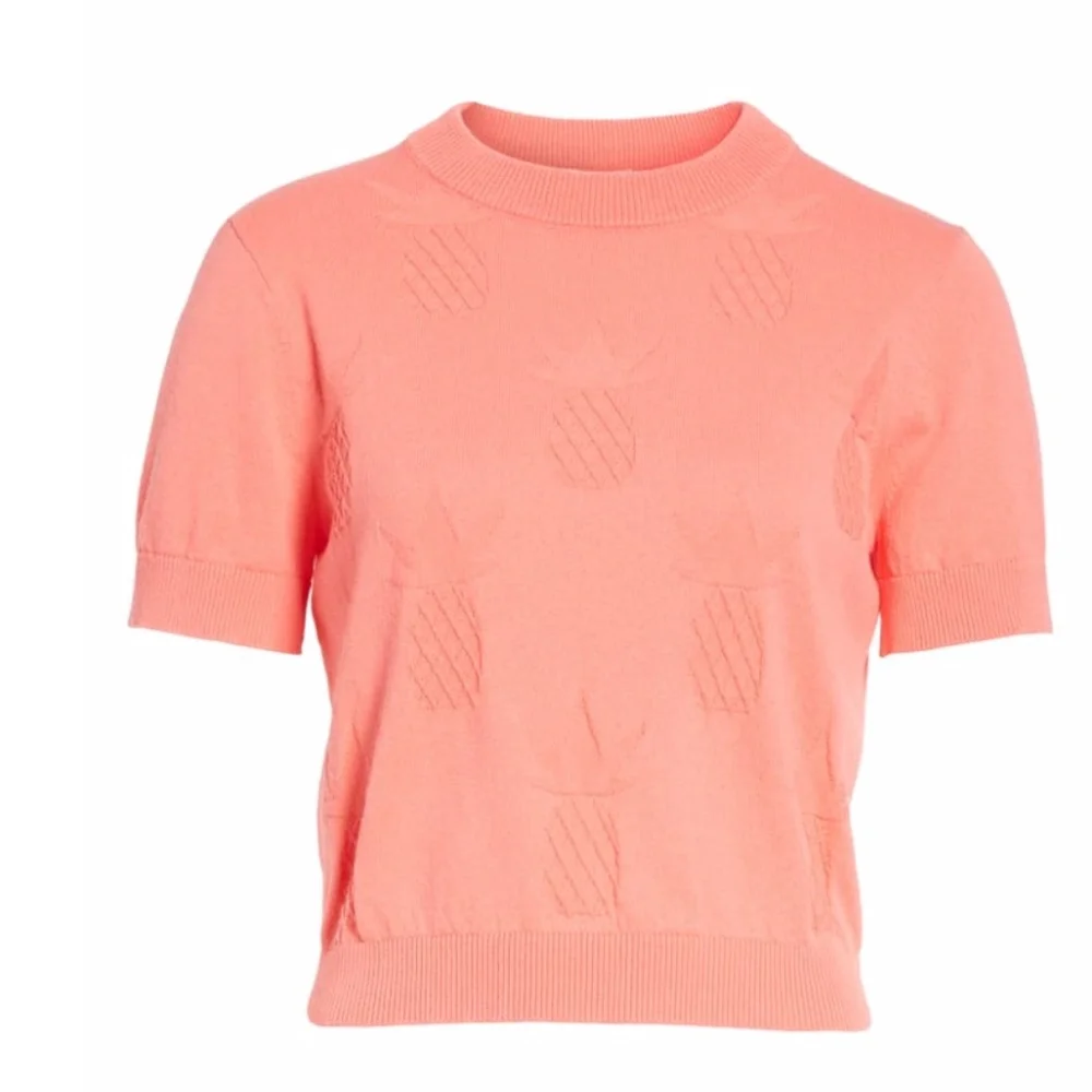 NWT $228 Kate Spade New York Pineapple Textured Sweater - XXS!